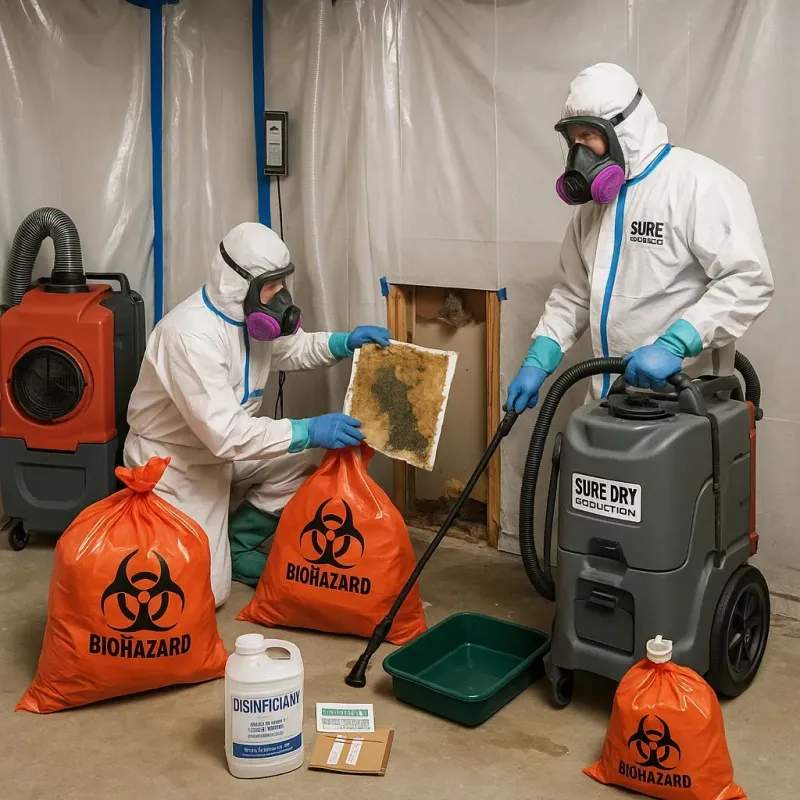 Contaminated Water Handling Protocols process in Laurel Hollow, NY