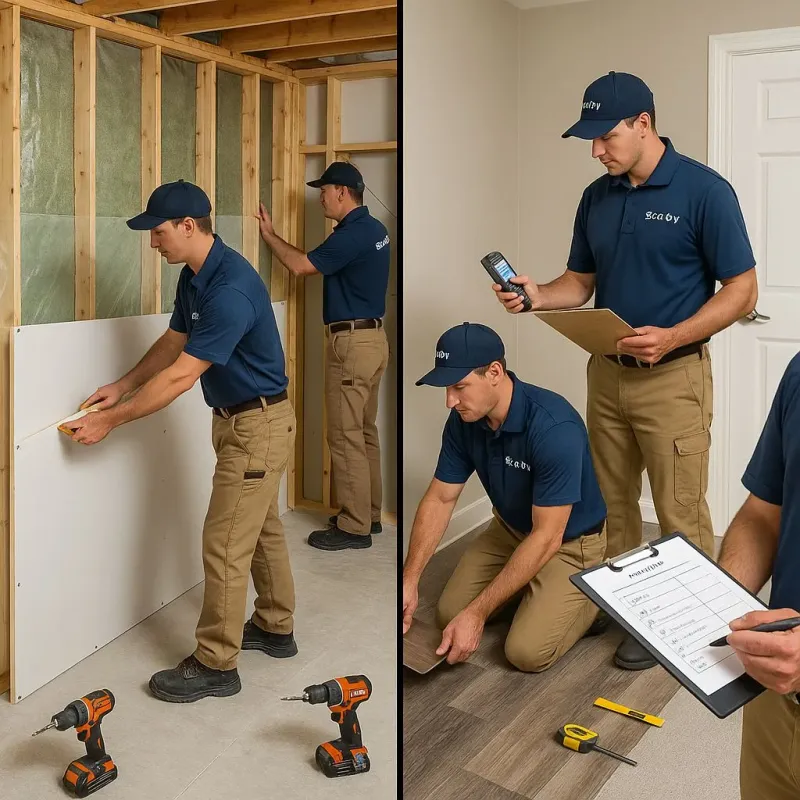 Repairs and Reconstruction process in Laurel Hollow, NY